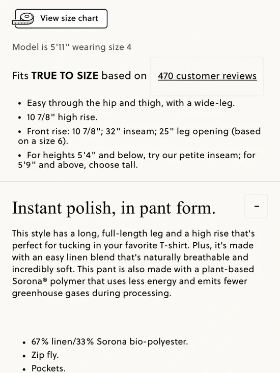 J. Crew White Linen Wide-Leg Tailored Trousers - Picture 7 of 7